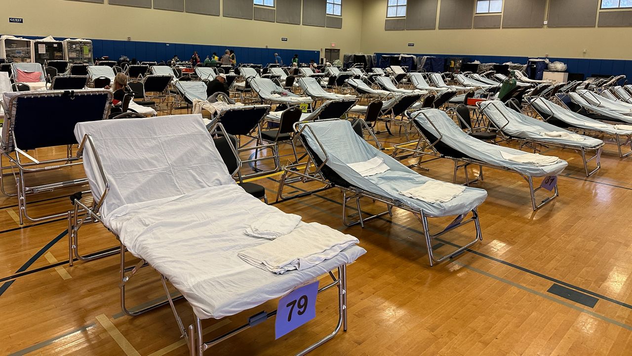 Goldenrod Park Recreation Center is open and ready to take in those with special needs ahead of hurricane Milton. (Spectrum News/Randy Rauch)