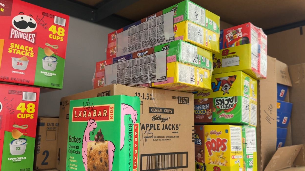 Erin's Angels gives free food bags to kids