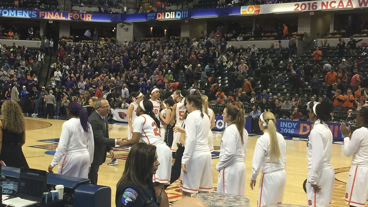 Women players bring 'NIL' power to Albany for NCAA Tournament
