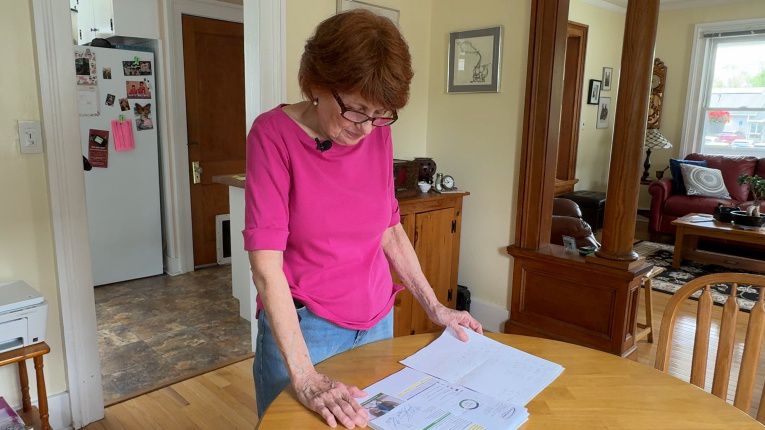 Saugerties homeowner, Jean Turmo Swarthout Photo By: Darcie Ortique