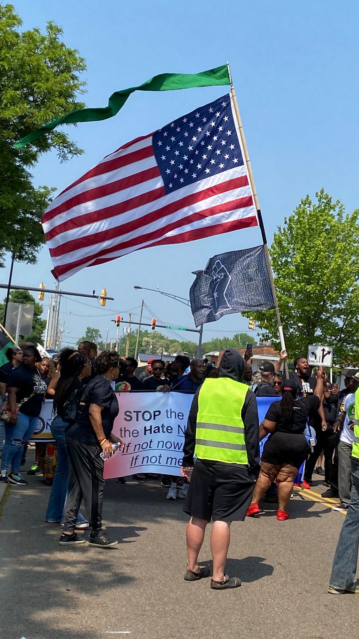 a group with signs