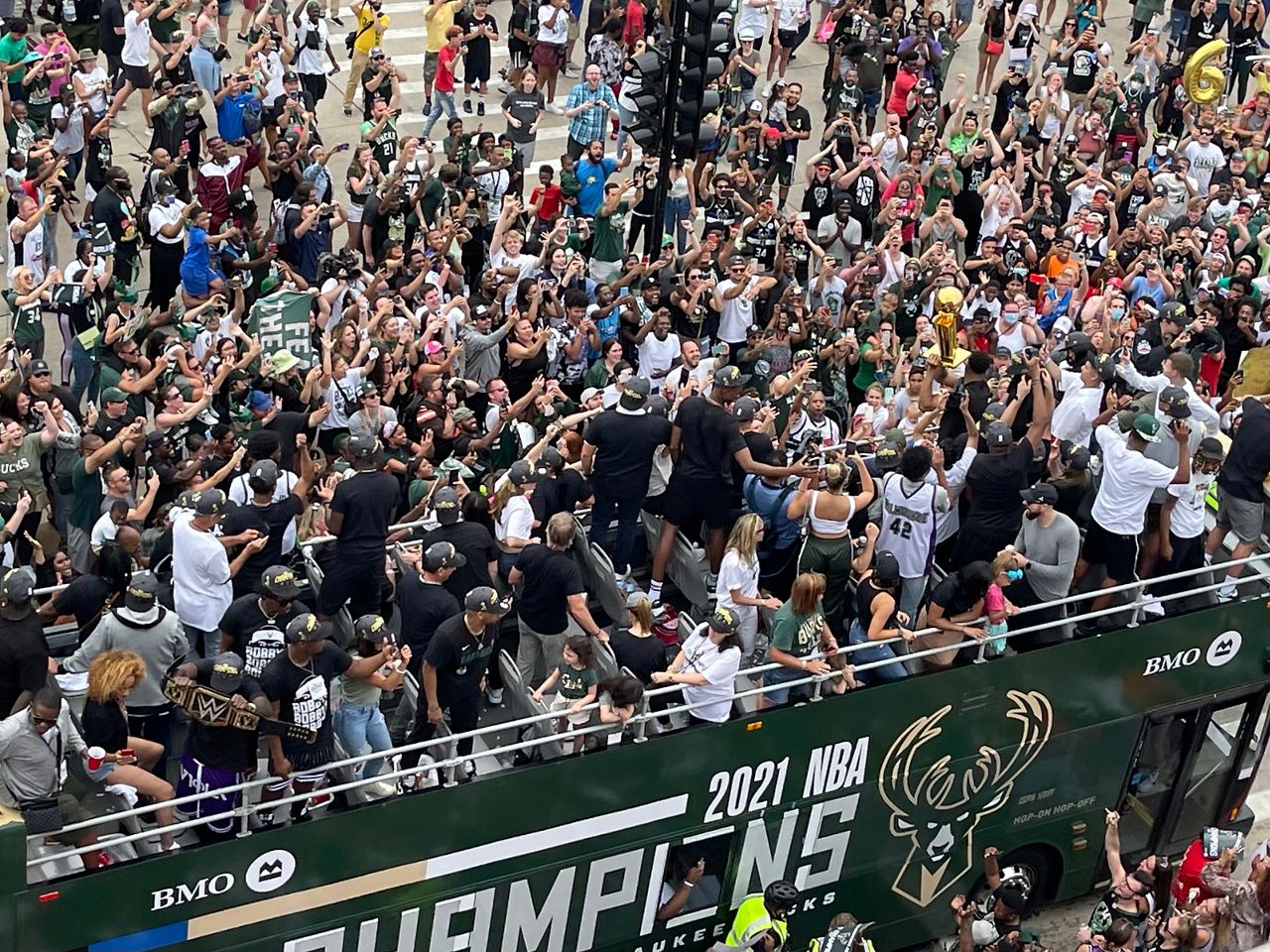 Spectrum News 1's favorite moments from the Bucks' NBA championship ...