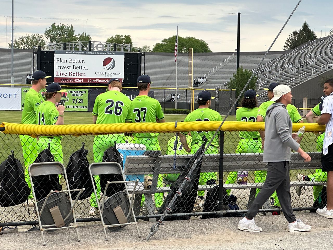 The Bravehearts credit team chemistry for their success (Spectrum News1/Kevin Shea)
