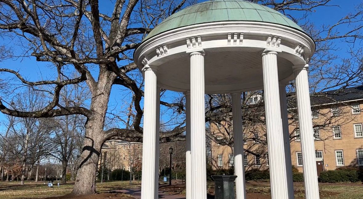 The Old Well at UNC-Chapel Hill. 