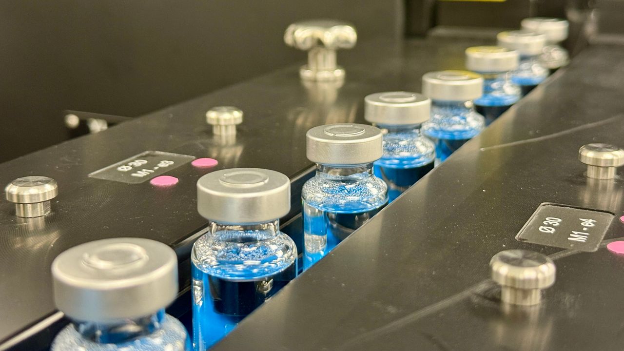 Wesley Pharmaceuticals is getting ready to launch operations at their new compounding facility, which will soon produce over 300,000 vials a week of all kinds of medications. (Spectrum News/Nicole Griffin)