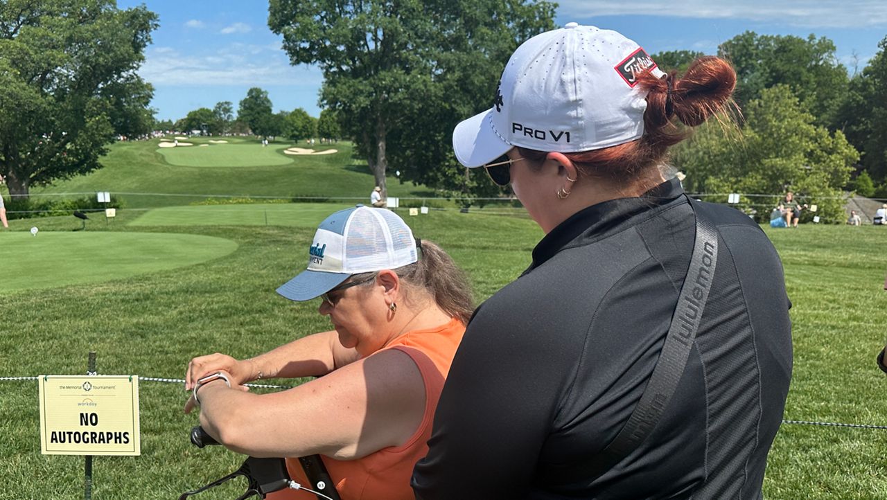 Brain cancer survivor's first Memorial Tournament