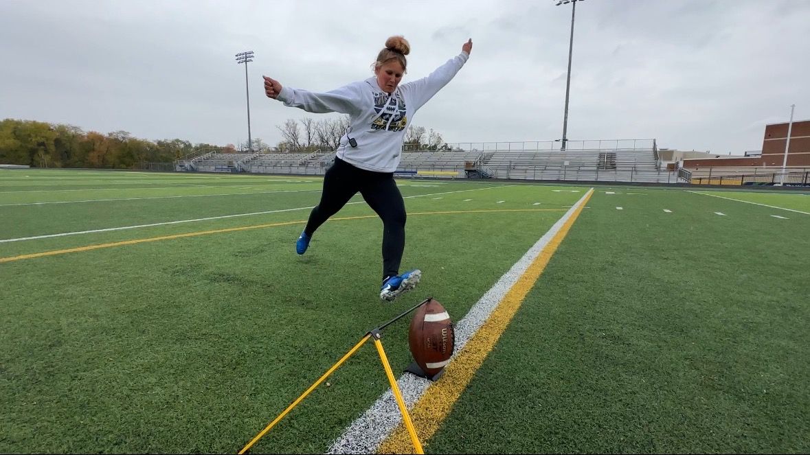 Female kicker leads Springfield into playoffs