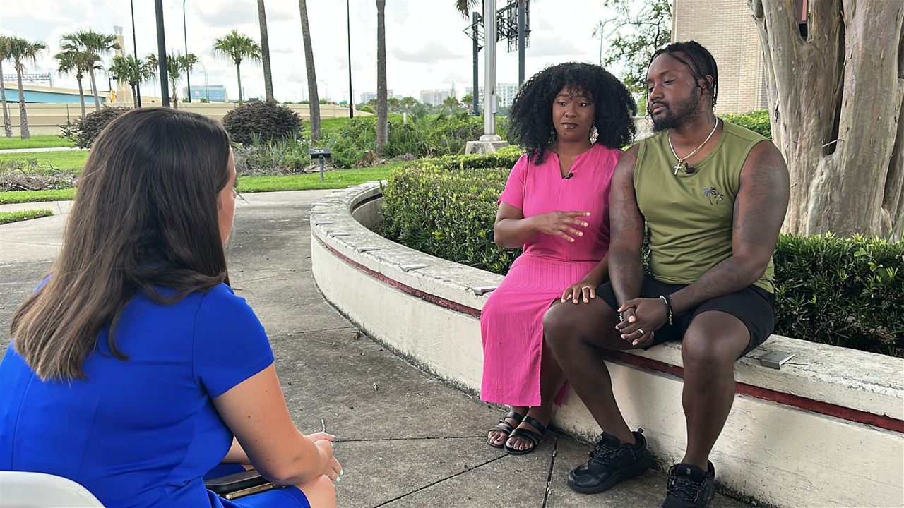 Pulse survivor Patience Murray and her husband Alex Murray, brother of one of the victims, share their story as they prepare to visit the site this week. (Spectrum News/Massiel Leyva)