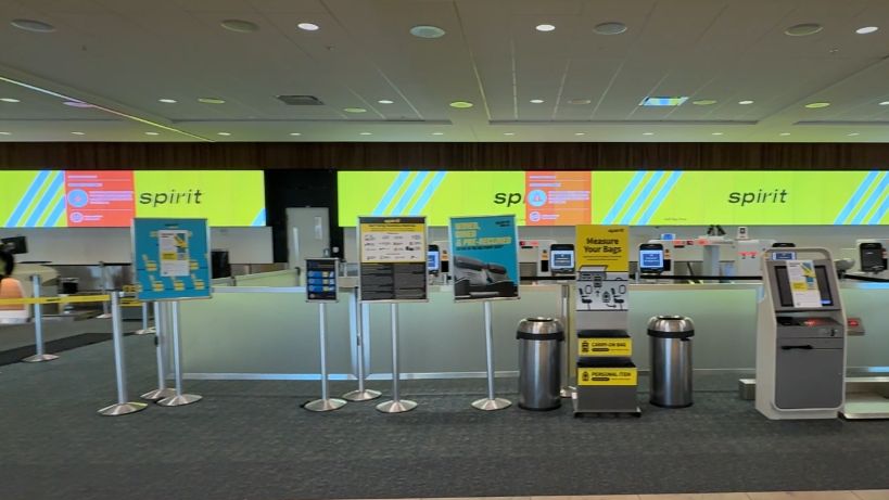 Spirit Airlines shutdown leaves Orlando travelers searching for flights home