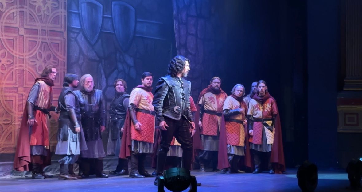 This fall, Brian Banion starred in Piedmont Opera’s last performance on the stage as it is, playing Fernando in Verdi's Il Trovatore. 
