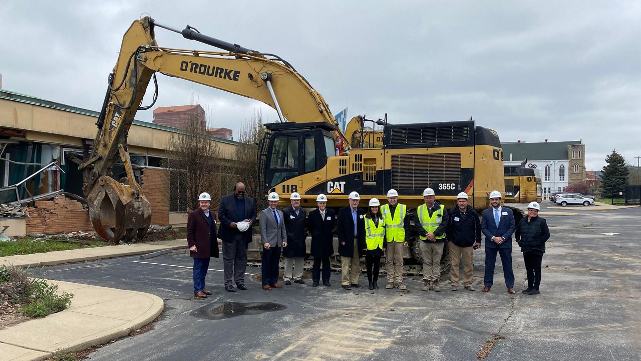 Demolition of IRS building starts in Covington