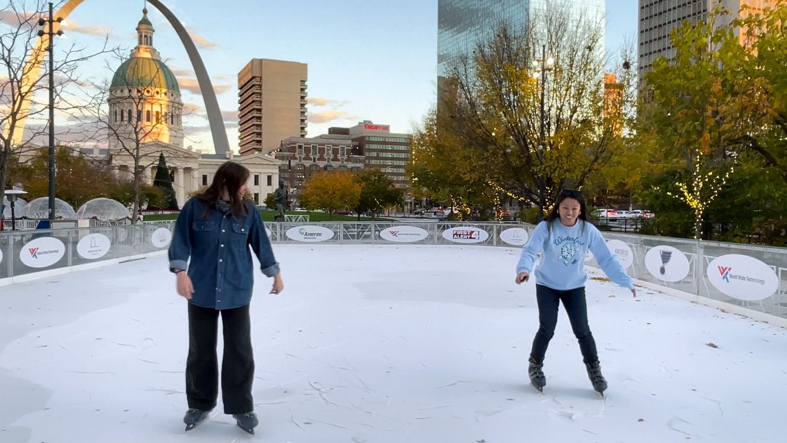 Popular attractions are back this season, including the Winterfest Café, ice skating, igloo village and s’mores stations. (Spectrum News/Elizabeth Barmeier)