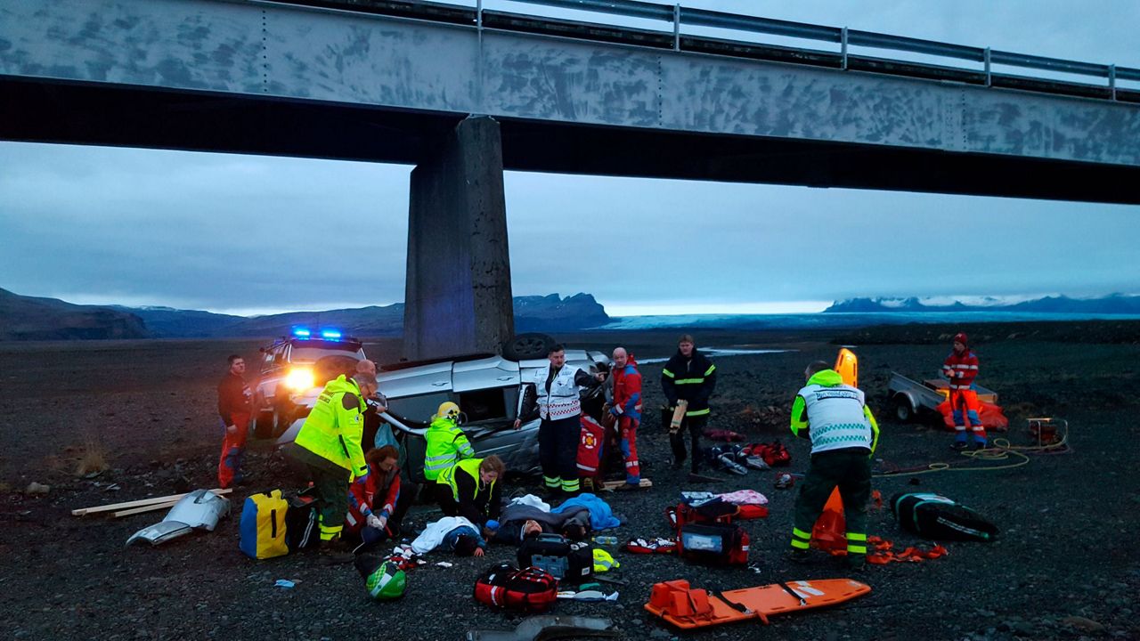 3 British tourists die in Iceland crash, 4 severely hurt