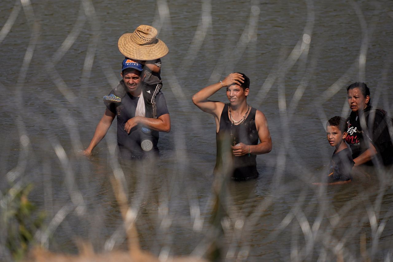 Texas is using disaster declarations to install buoys and razor wire on ...