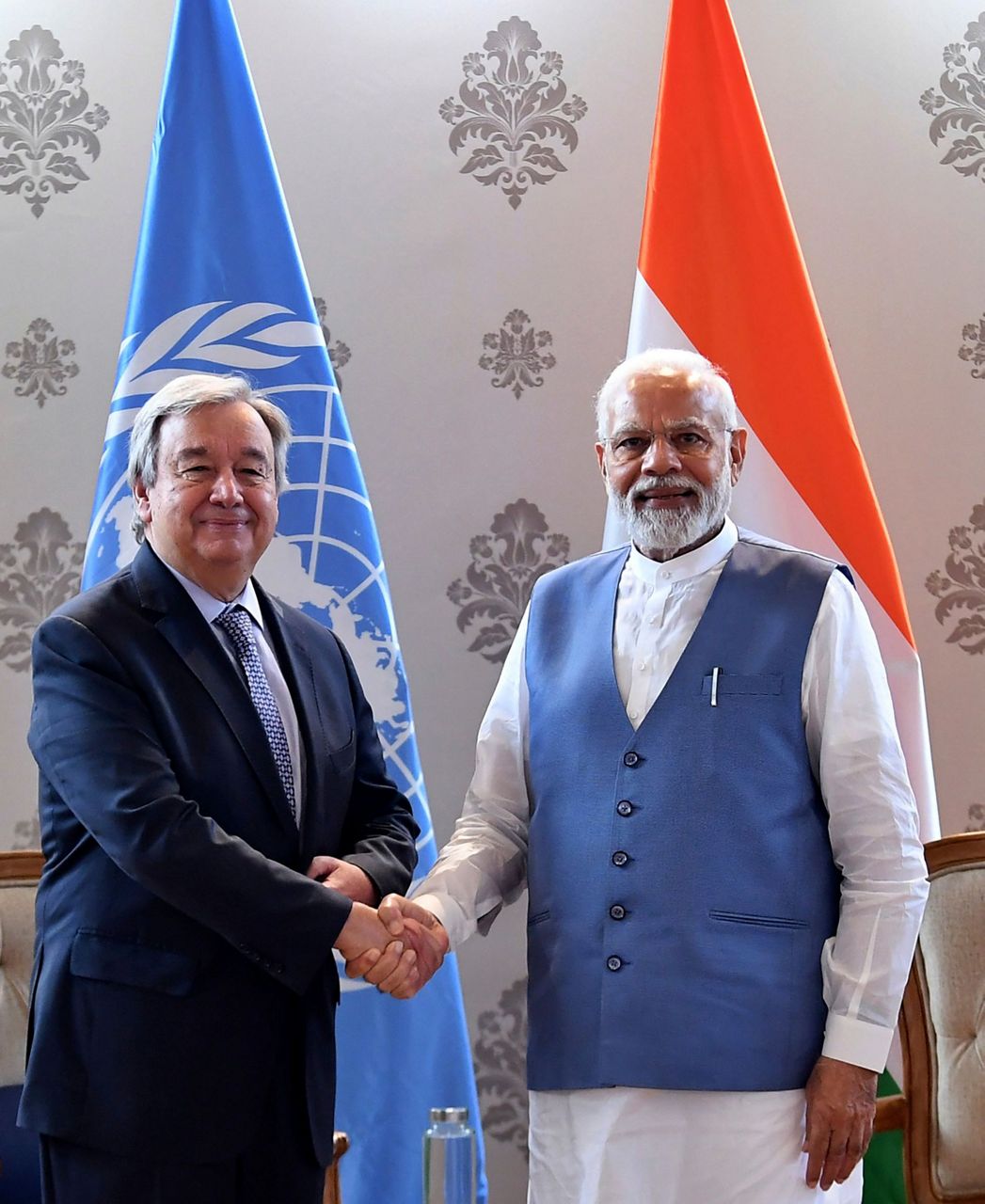UN chief and Indian PM jointly launch climate action program