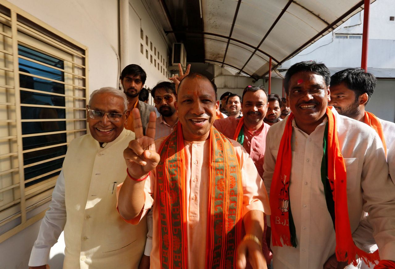 India's ruling party claims victory with wide lead in votes