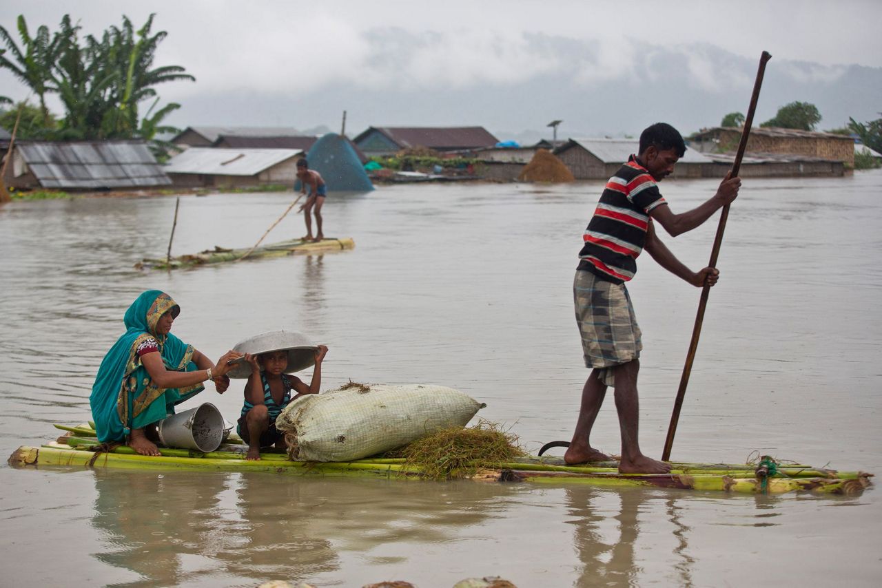 Floods, landslides leave scores dead across Nepal, India