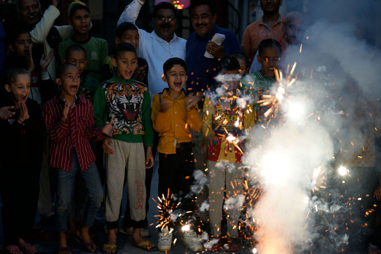 Indians Celebrate Diwali With Festivities, Dazzling Lights