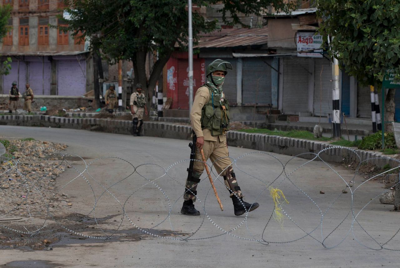 Restrictions continue in Kashmir despite security ease