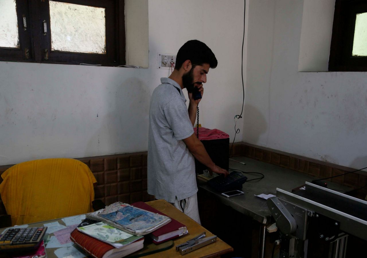 India says landline phone service fully restored in Kashmir