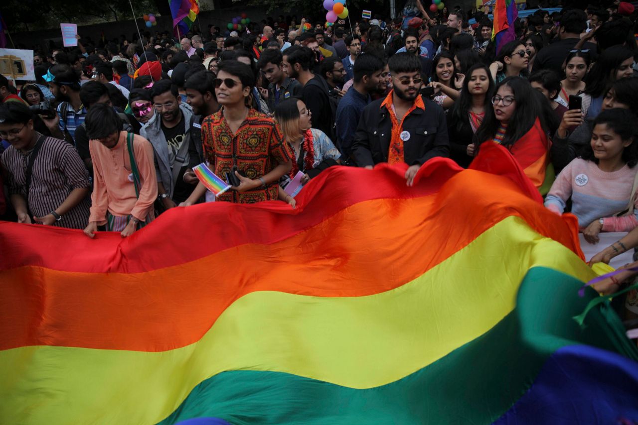 Over 1,000 LGBTQ members hold pride parade in New Delhi