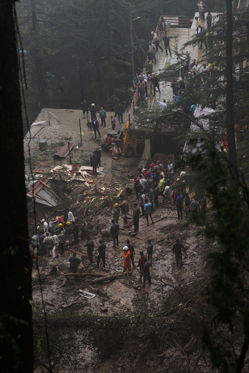 Heavy rains trigger floods and landslides in India's Himalayan region ...