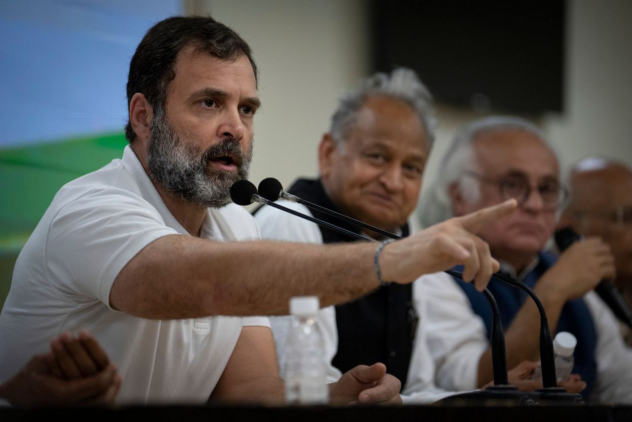India's Rahul Gandhi accuses PM Modi of favoring Adani Group