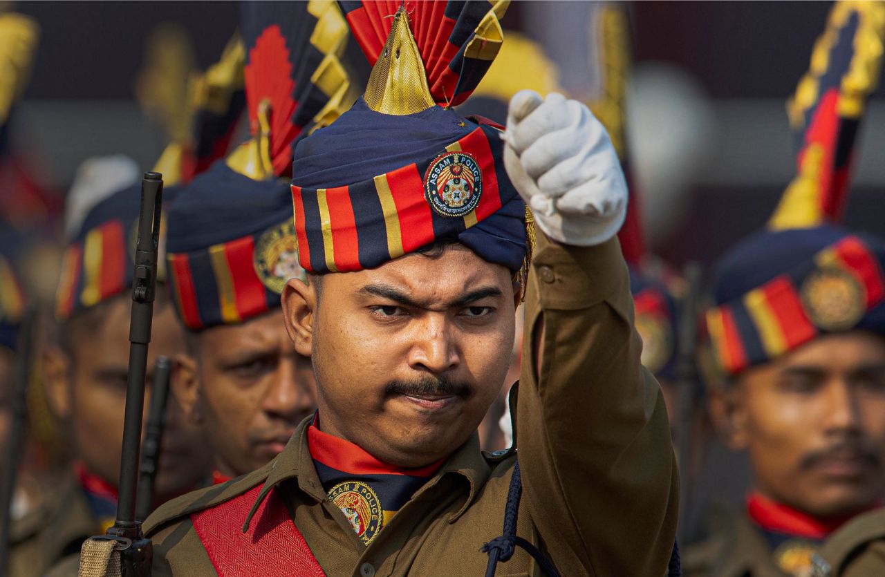 India celebrates Republic Day with military parade