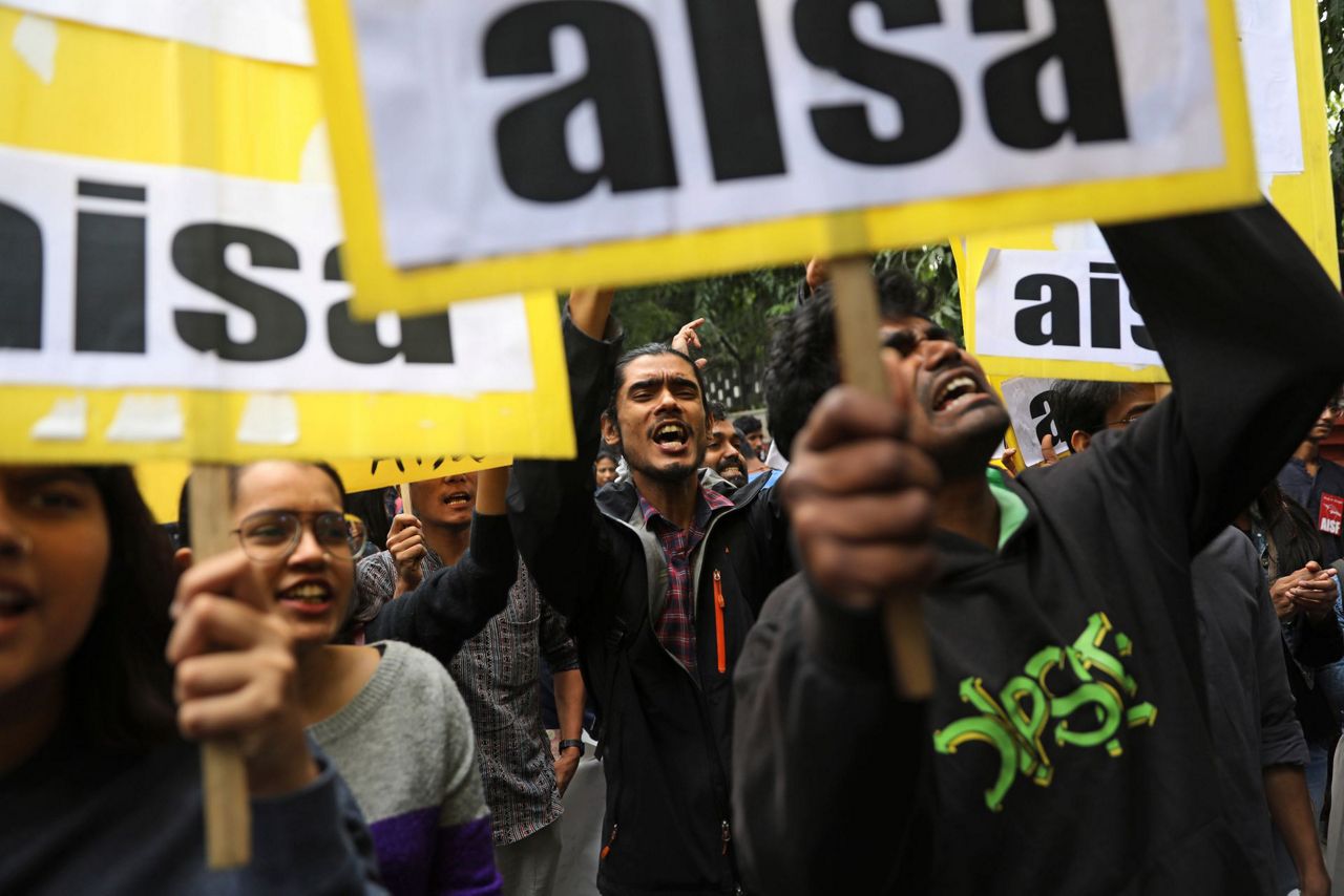 Indian students protest increased housing fees at university