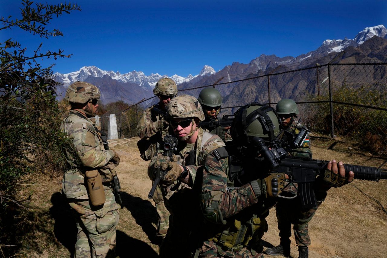 India, US armies hold exercises close to China border