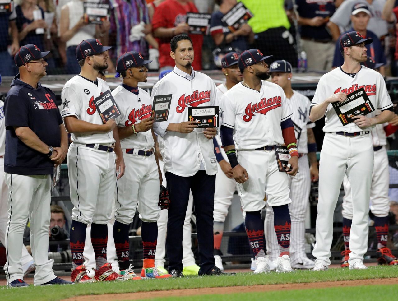 Carlos Santana says the Cleveland Indians are winning for teammate Carlos  Carrasco 