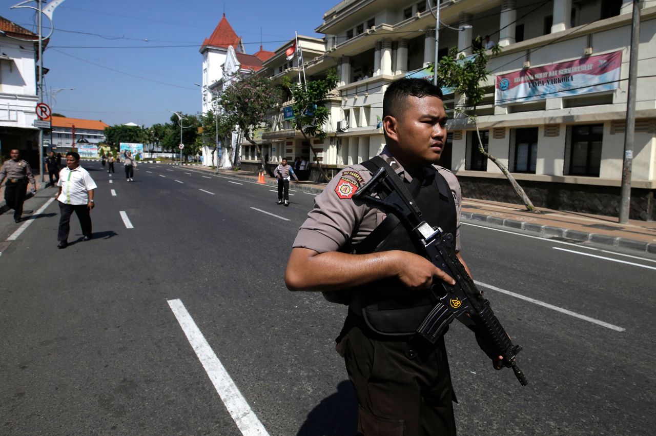 Indonesia Police Say Surabaya Headquarters Attacked