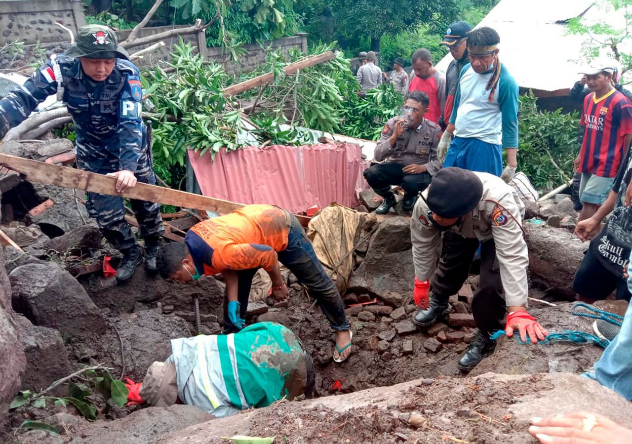 Indonesia Landslides, Floods Kill 55 People; Dozens Missing