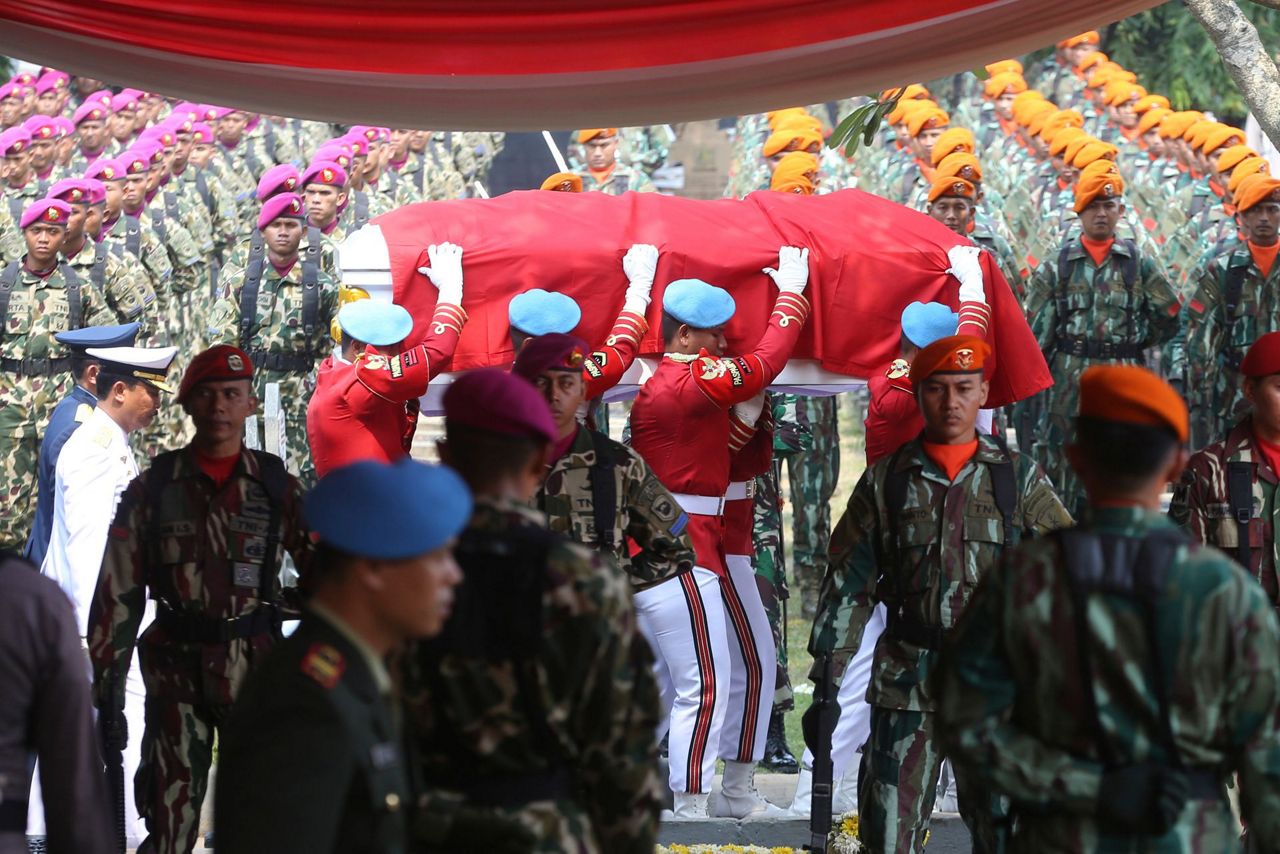 Indonesians Bury Former President Habibie At State Funeral