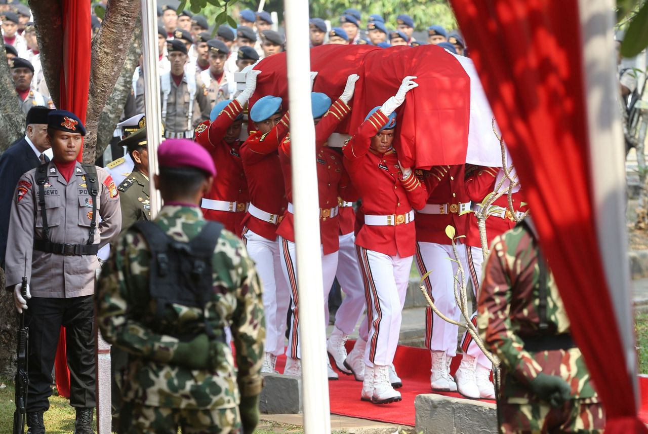 Indonesians bury former president Habibie at state funeral