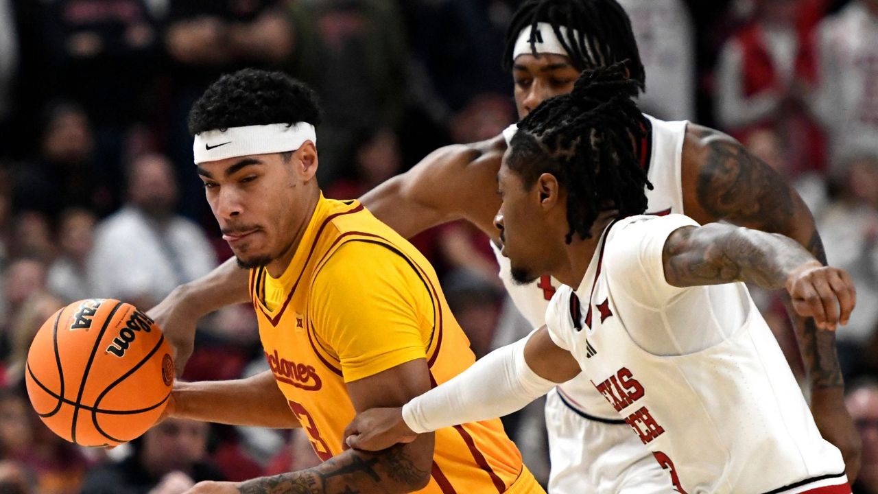 No. 3 Iowa State tops Texas Tech for 11th win in row