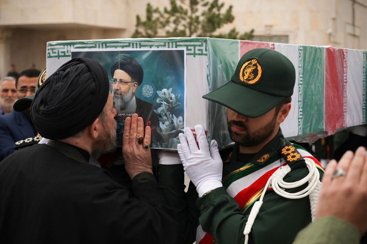 Mourners begin days of funerals for Iran's president and others killed ...