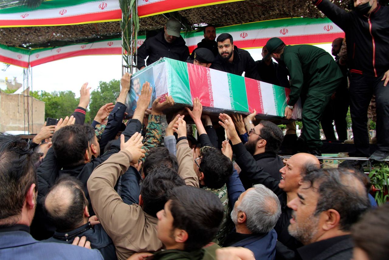 Mourners begin days of funerals for Iran's president and others killed ...