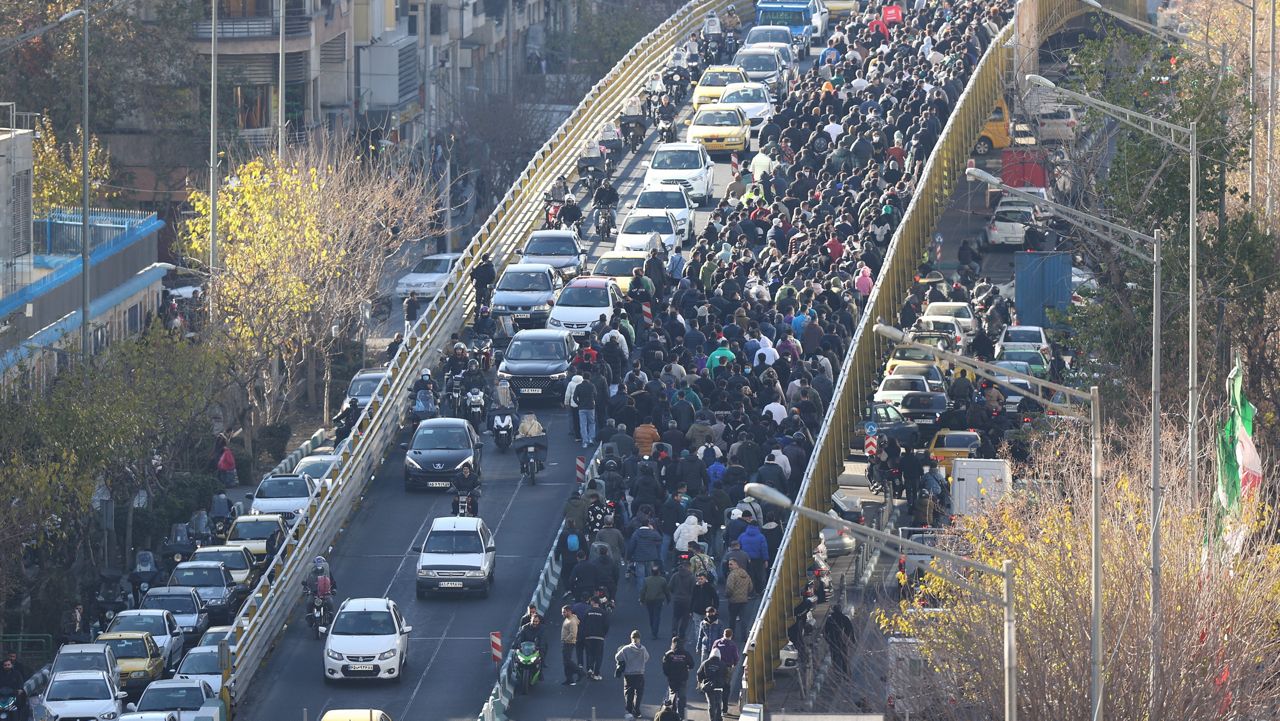 Protests shake Iran as tensions remain high over its nuclear program