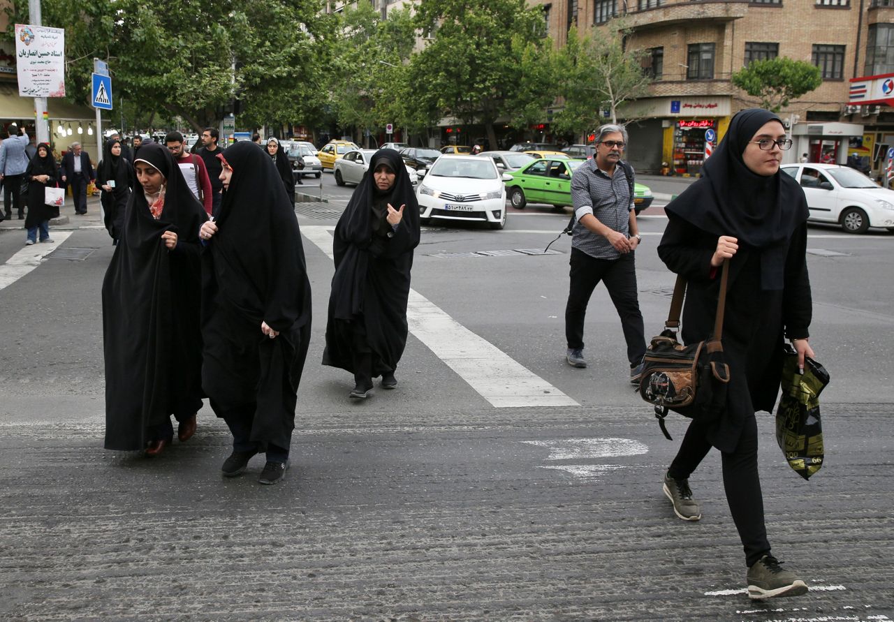 Iran Police S Assault On Woman Over Headscarf Stirs Debate
