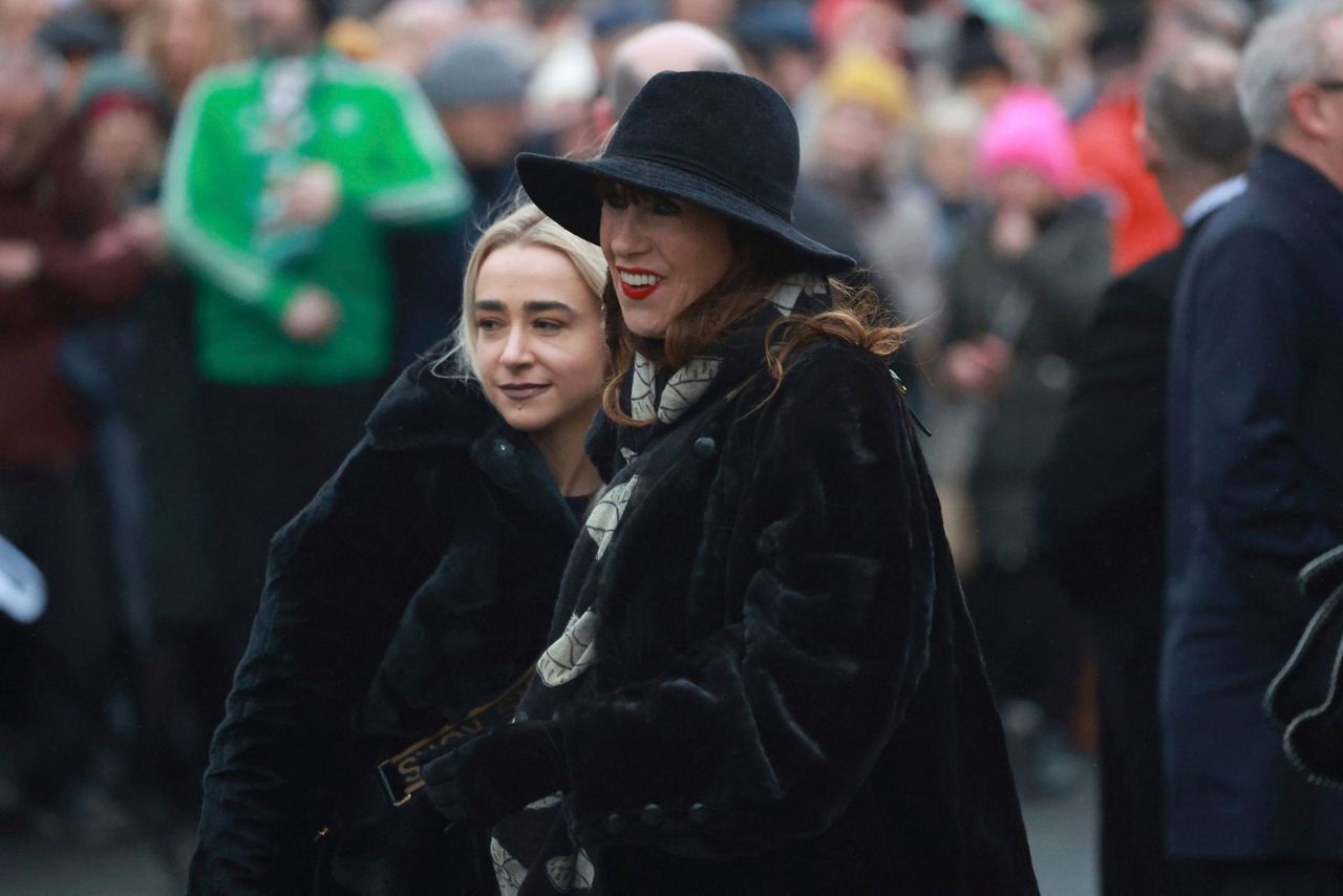 Crowds line Dublin streets for funeral procession of The Pogues singer ...