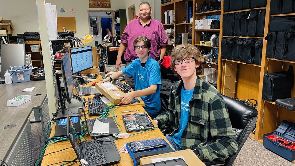 West Irondequoit creates a student-led tech crew