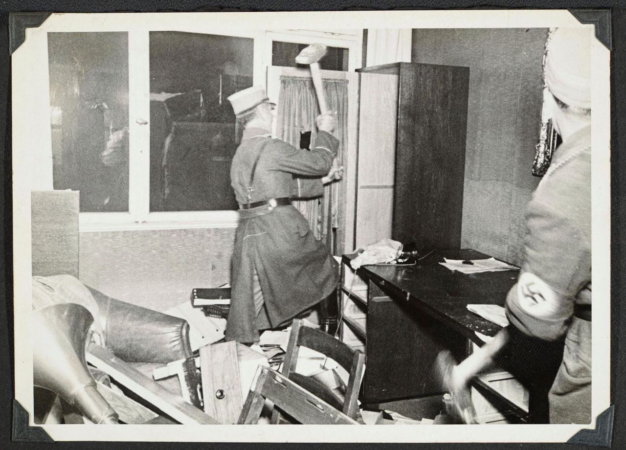 Newly discovered photos show Nazi Kristallnacht up close