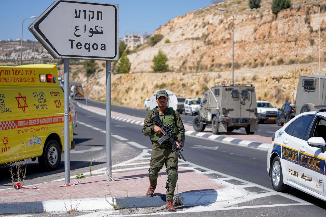 Palestinian Gunman Opens Fire On A Car In The Occupied West Bank ...