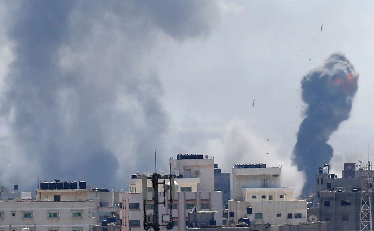 The Latest Israeli Launches Airstrikes On Gaza Targets