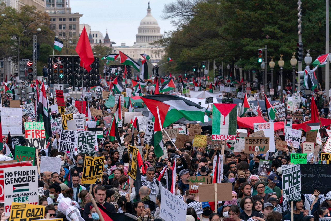 Longtime Israeli policy foes are leading US protests against Israel's
