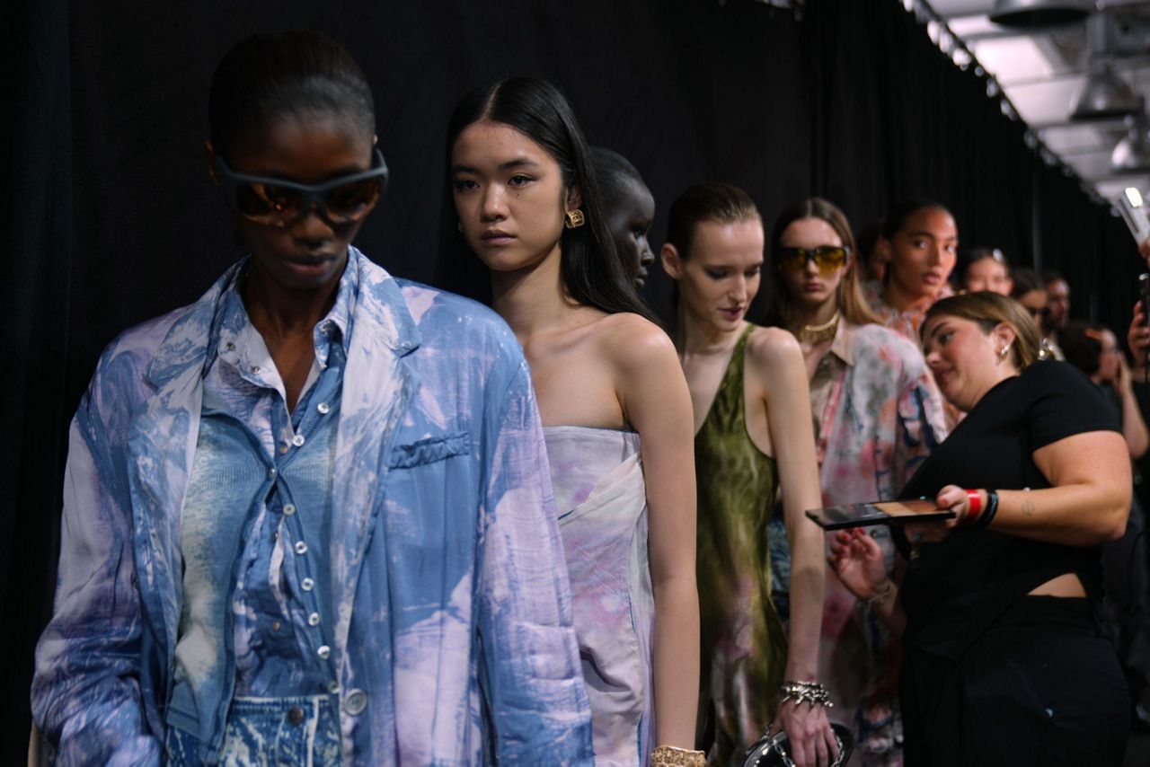 Diesel ditches the runway to present latest collection on models inside ...