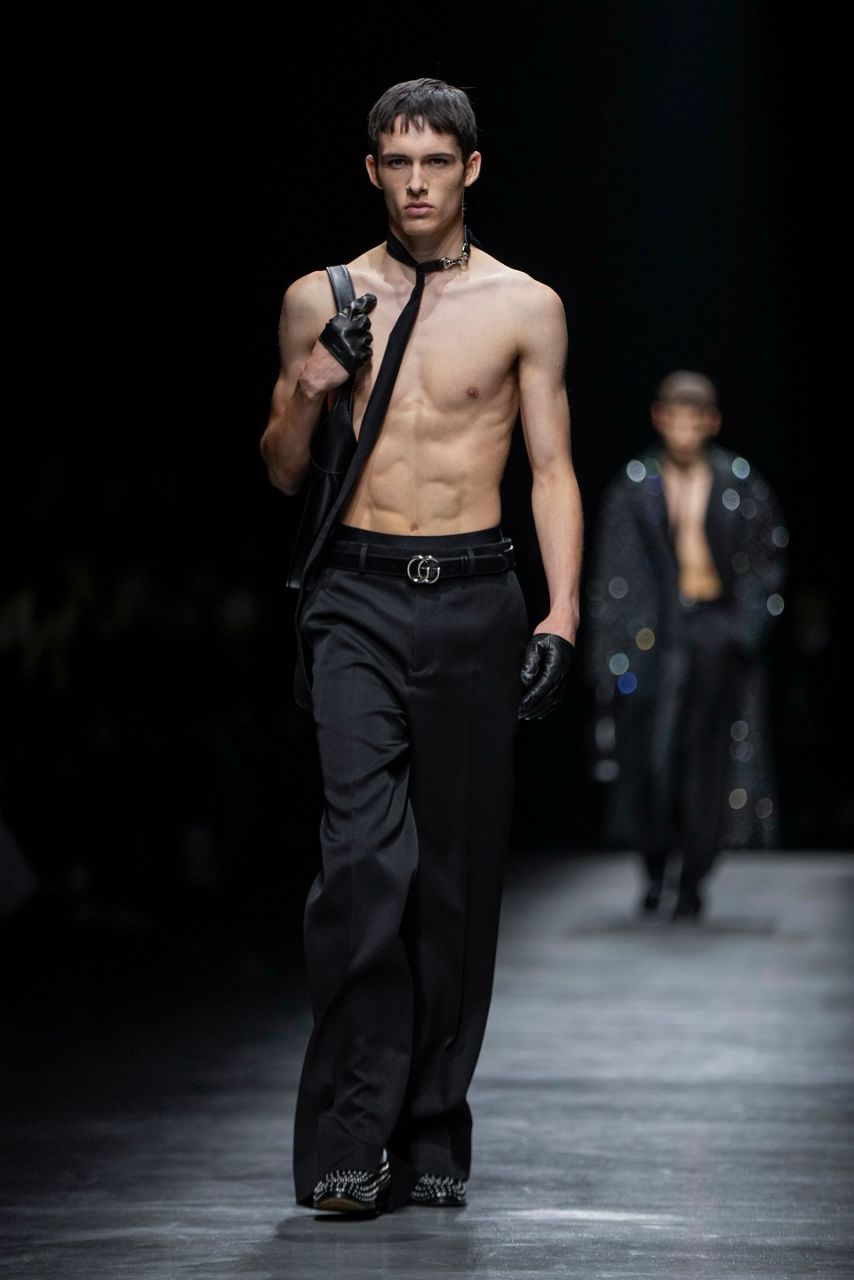 Gucci's new creative director plunges into menswear with slightly ...