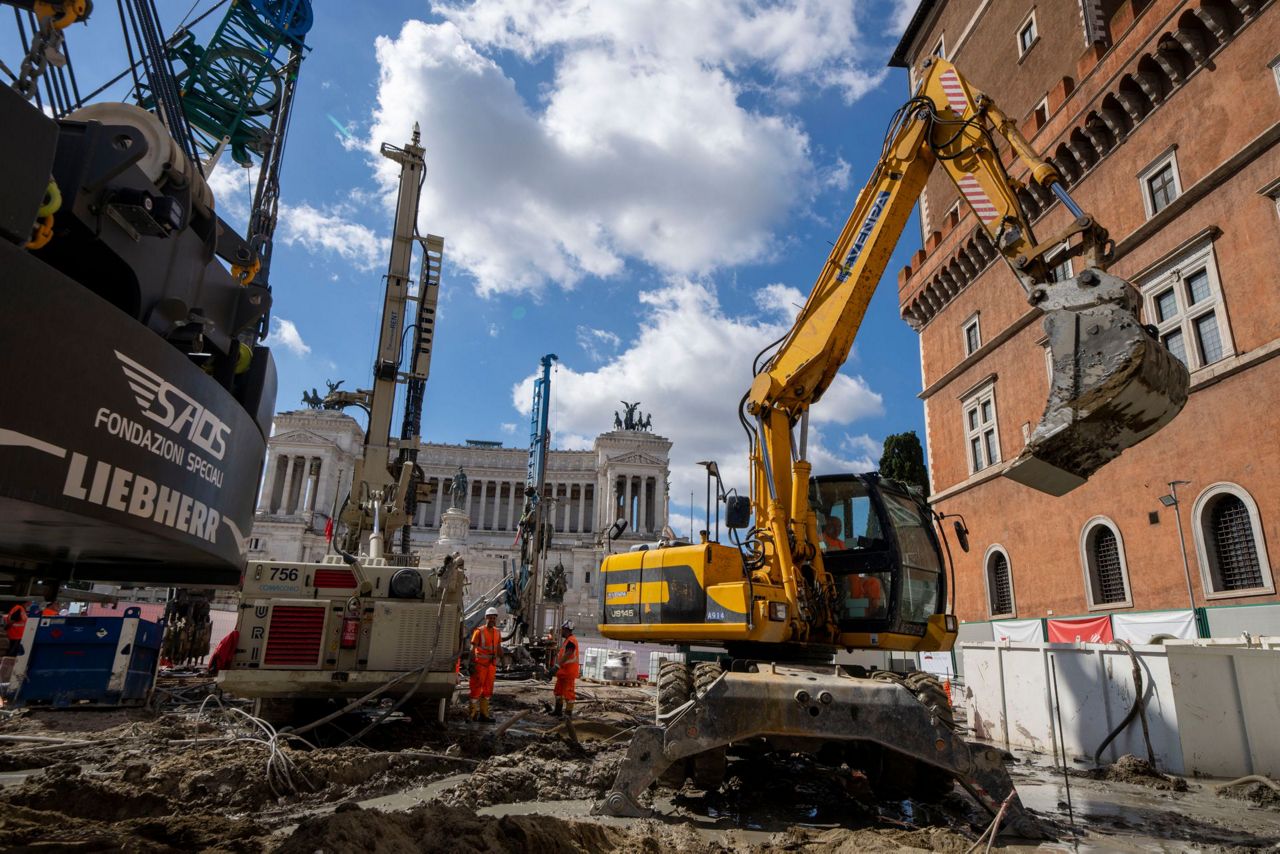 Work on new Rome subway line under the Colosseum and Forum enters ...
