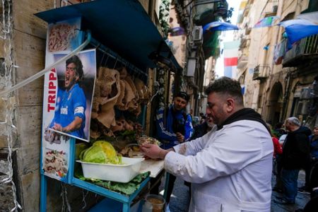 The cult of Maradona runs strong in Naples, a year after his death